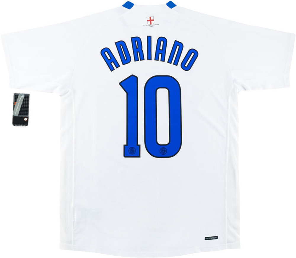 2006-07 Inter Milan Away Shirt Adriano #10 *w/Tags* XL