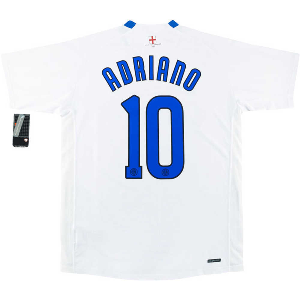 2006-07 Inter Milan Away Shirt Adriano #10 *w/Tags* XL