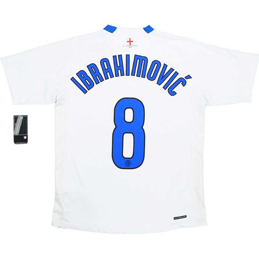 2006-07 Inter Milan Away Shirt Ibrahimović #8 *w/Tags* XL