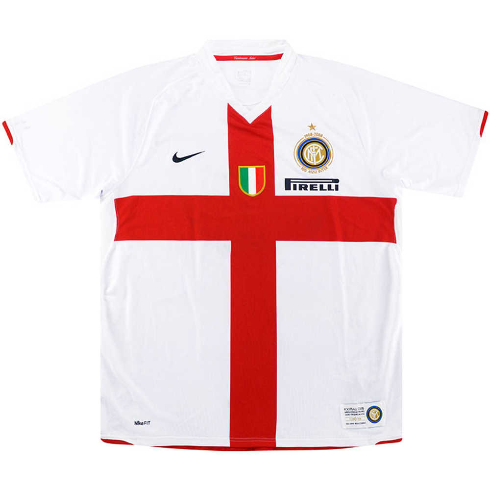 2007-08 Inter Milan Centenary Away Shirt (Excellent) S