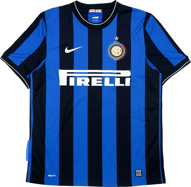 2009-10 Inter Milan Home Shirt (Very Good) M