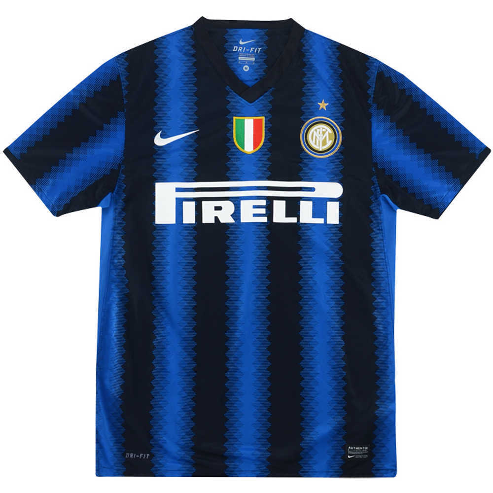 2010-11 Inter Milan Home Shirt (Good) S