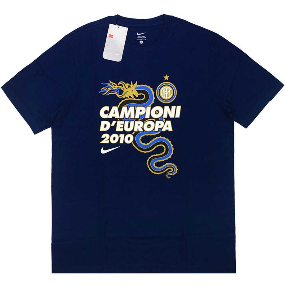 2010 Inter Milan Nike Campioni D'Europa Tee *BNIB* XS