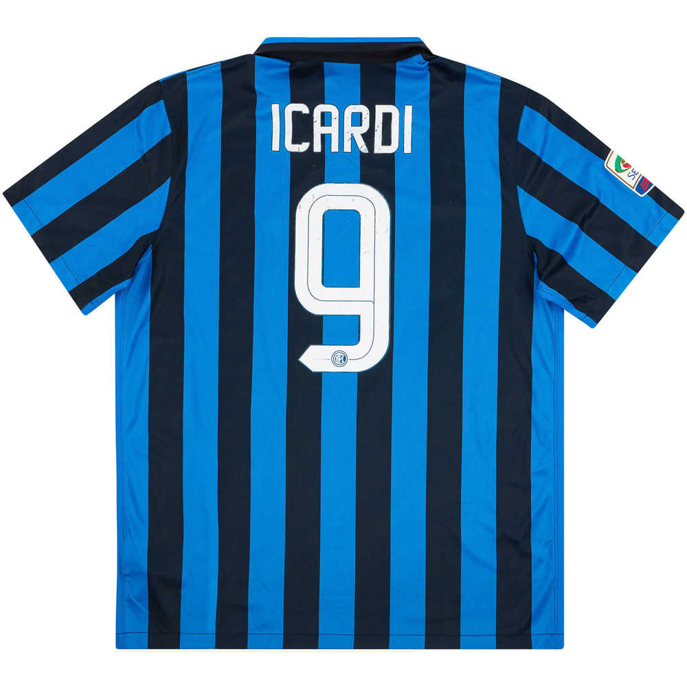 2015-16 Inter Milan Home Shirt Icardi #9 (Good) XL