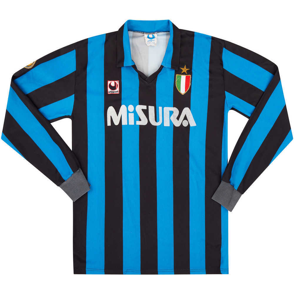 1989-90 Inter Milan Home L/S Shirt #4 (Excellent) L