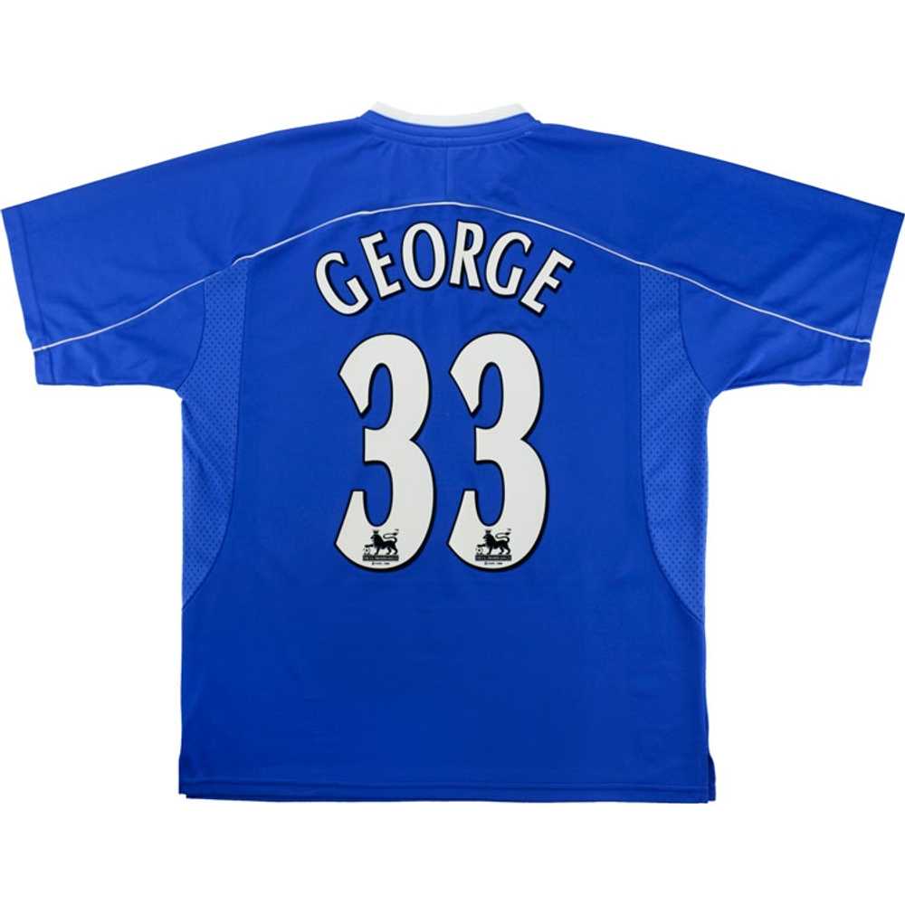 2001-02 Ipswich Home Shirt George #33 (Very Good) XL