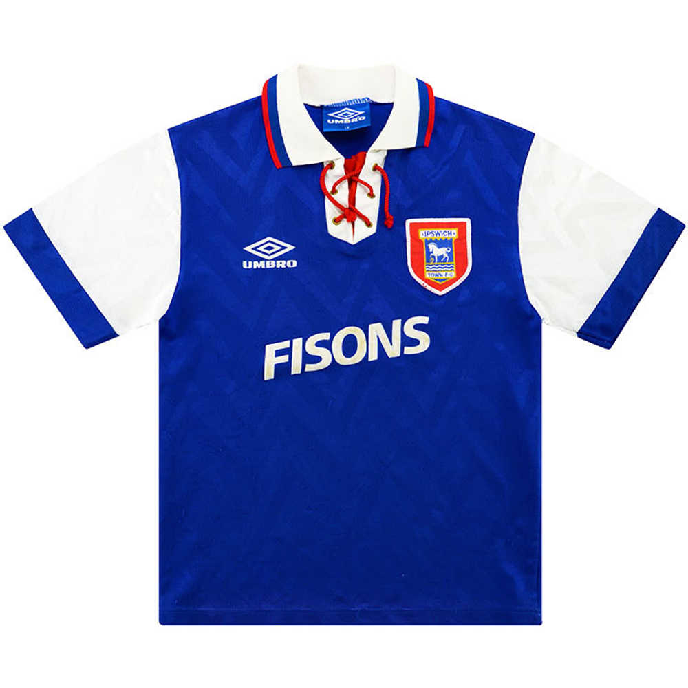 1992-94 Ipswich Home Shirt (Excellent) S