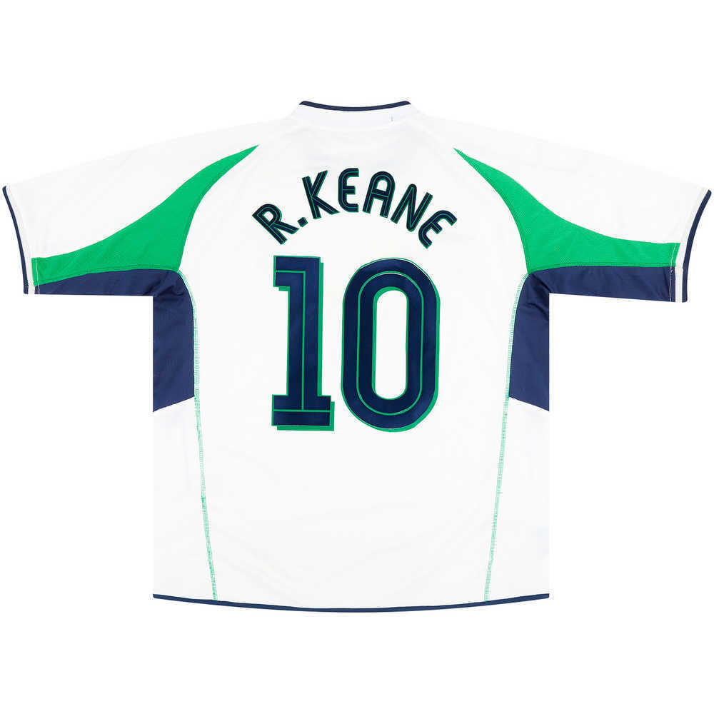 2002 Ireland Away Shirt R.Keane #10 (Excellent) XL