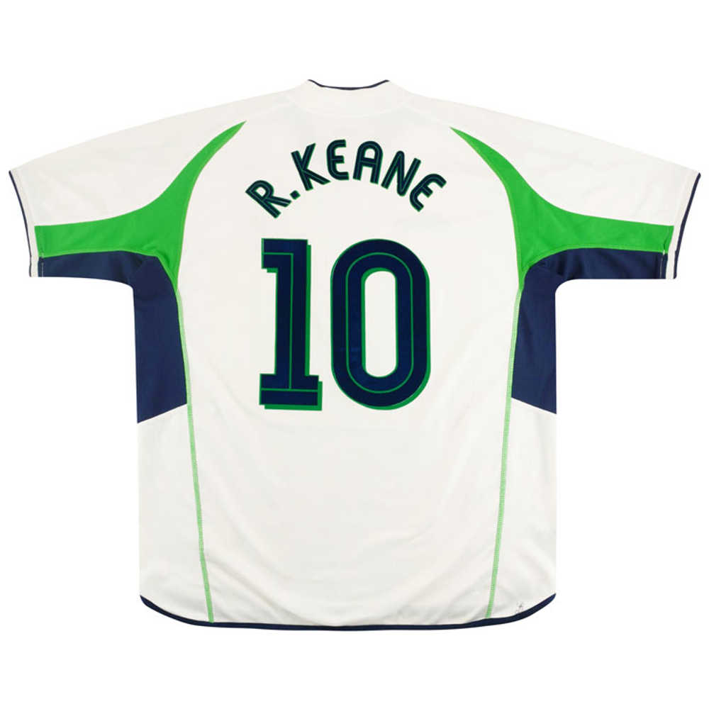 2002 Ireland Away Shirt R.Keane #10 (Excellent) L