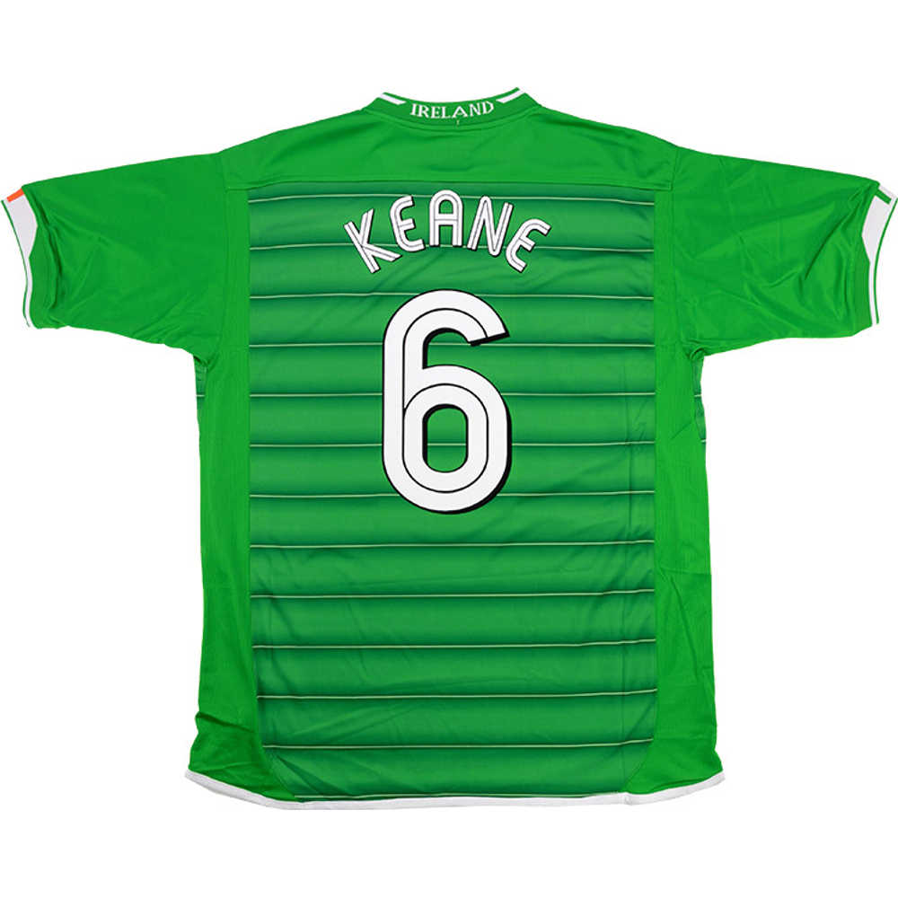 2003-04 Ireland Home Shirt Keane #6 (Excellent) S