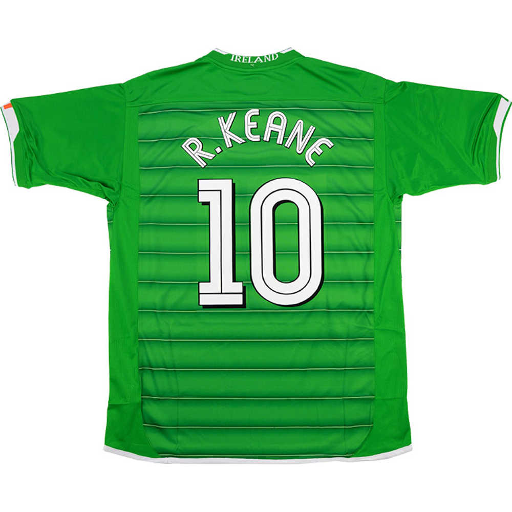 2003-04 Ireland Home Shirt R.Keane #10 (Very Good) S