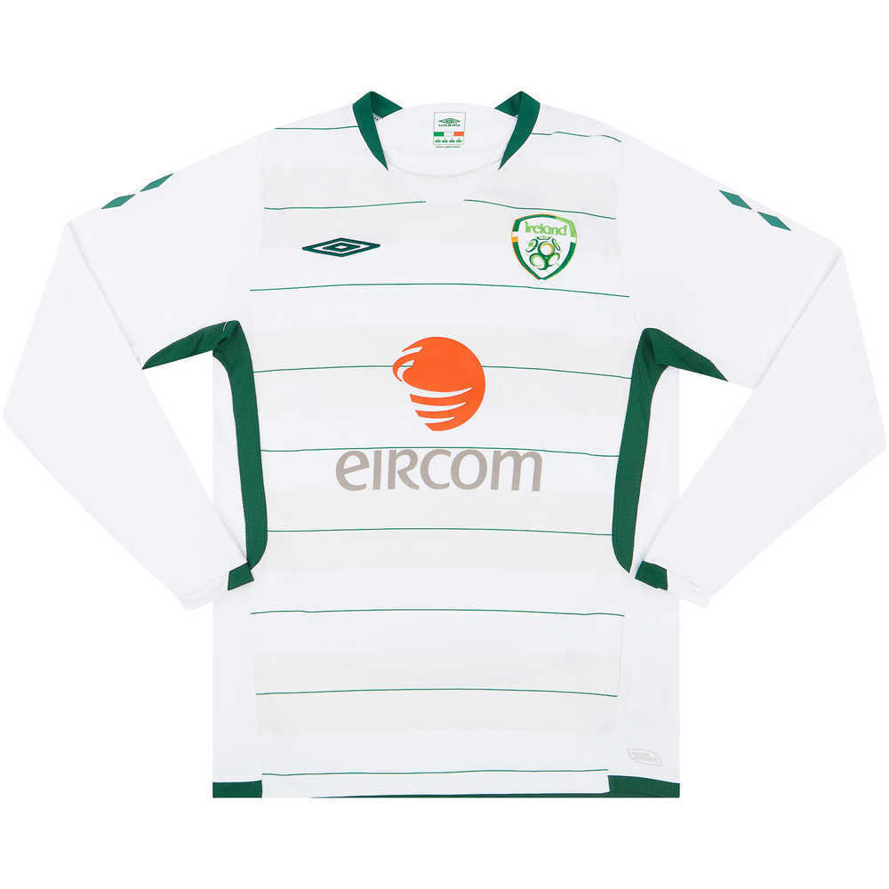 2009-10 Ireland Away L/S Shirt (Very Good) S