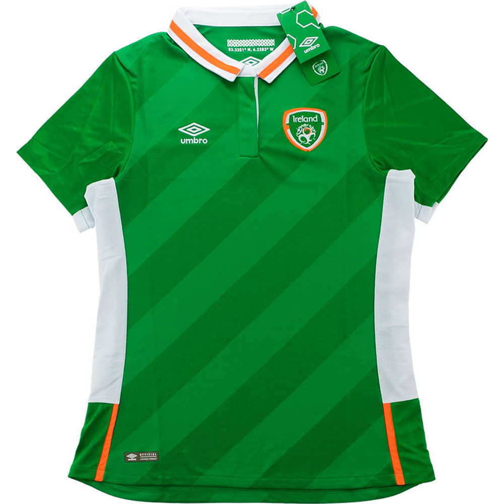 2016-17 Ireland Women's Player Issue Home Shirt *BNIB*