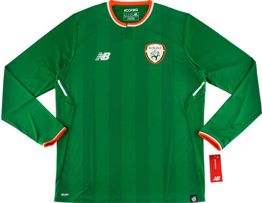 2017-18 Ireland Player Issue Home L/S Shirt *BNIB*-Ireland Featured Products Player Issue View All Clearance New Clearance Best Sellers Permanent Price Drops