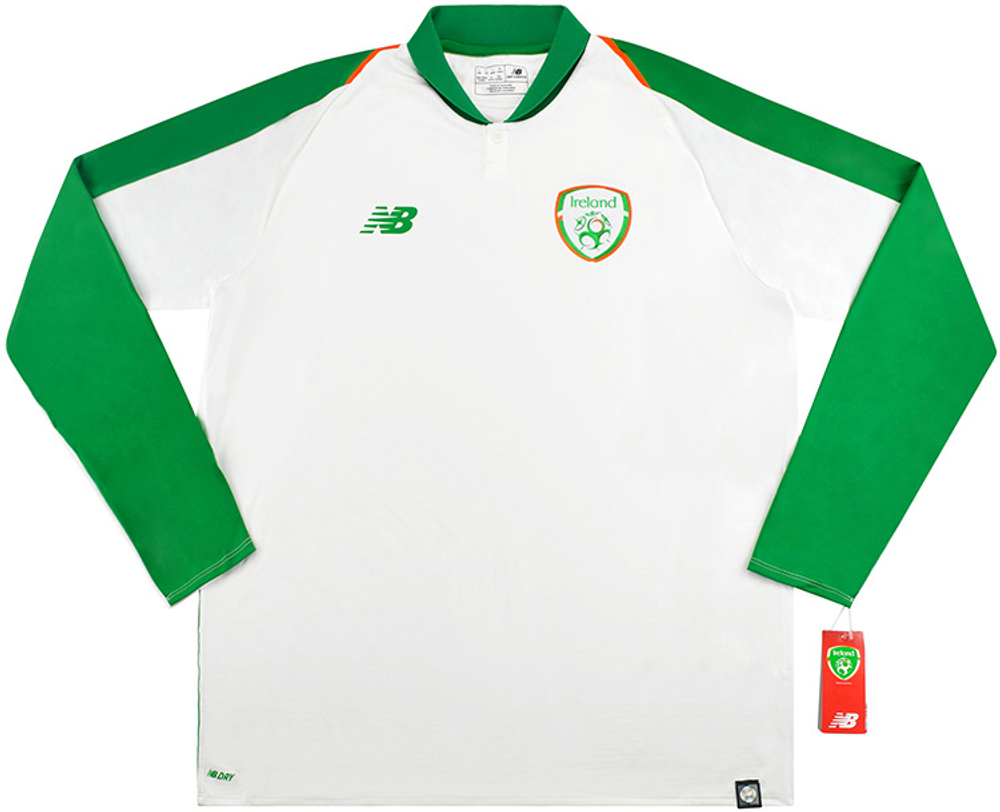 2018-19 Ireland Player Issue Away L/S Shirt *BNIB*