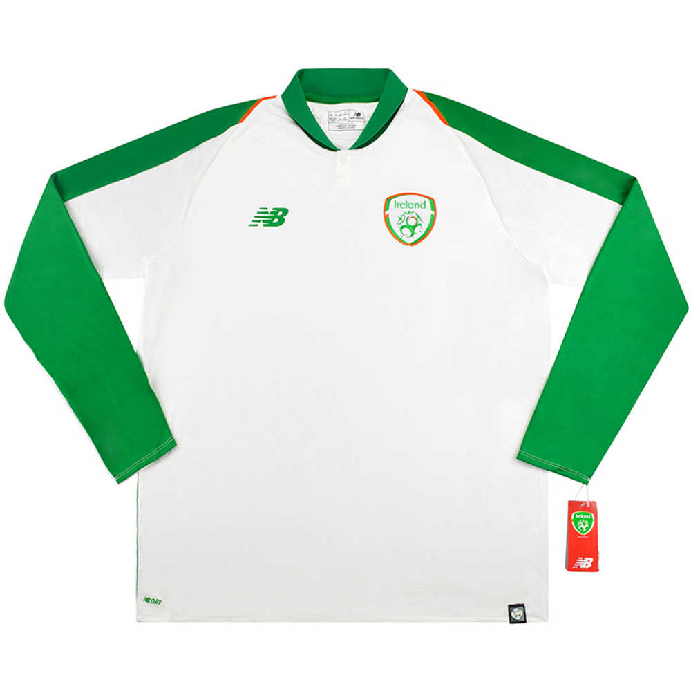 2018-19 Ireland Player Issue Away L/S Shirt *BNIB*