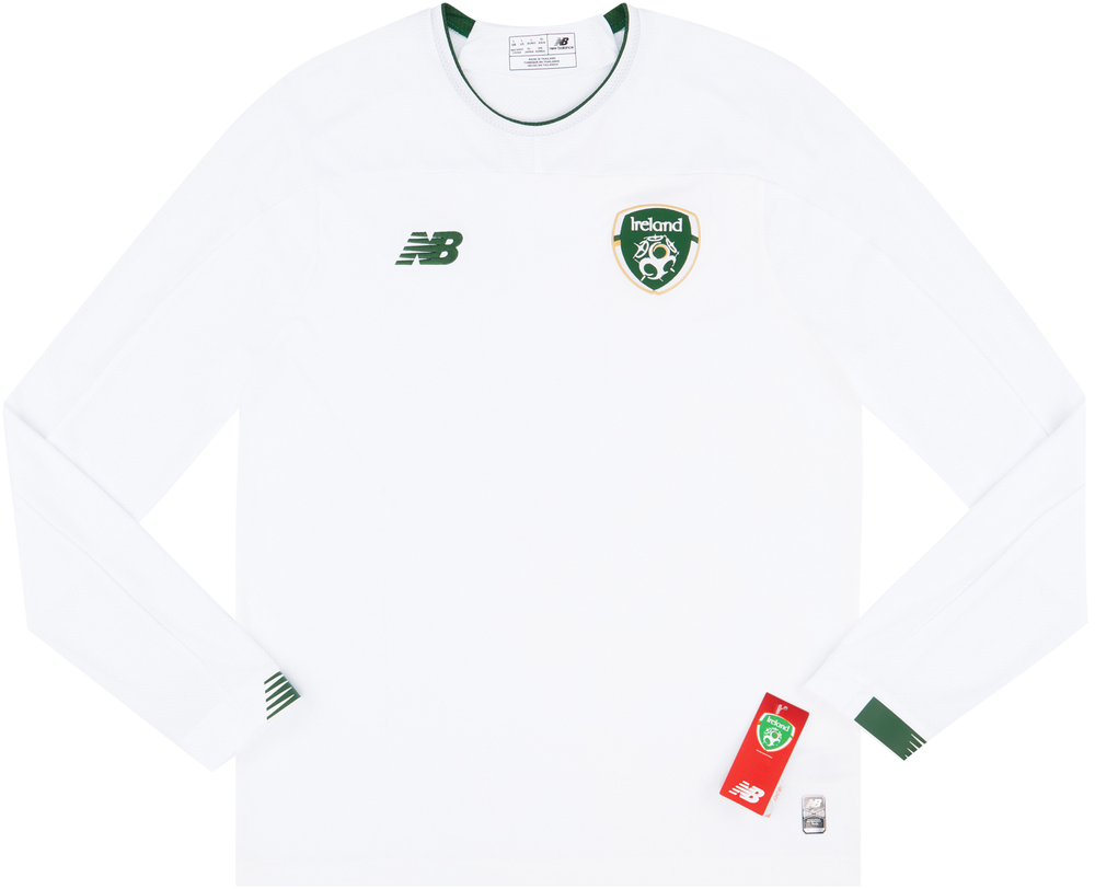 2019-20 Ireland Player Issue Away L/S Shirt *BNIB*-Ireland Player Issue New Clearance Long-Sleeves