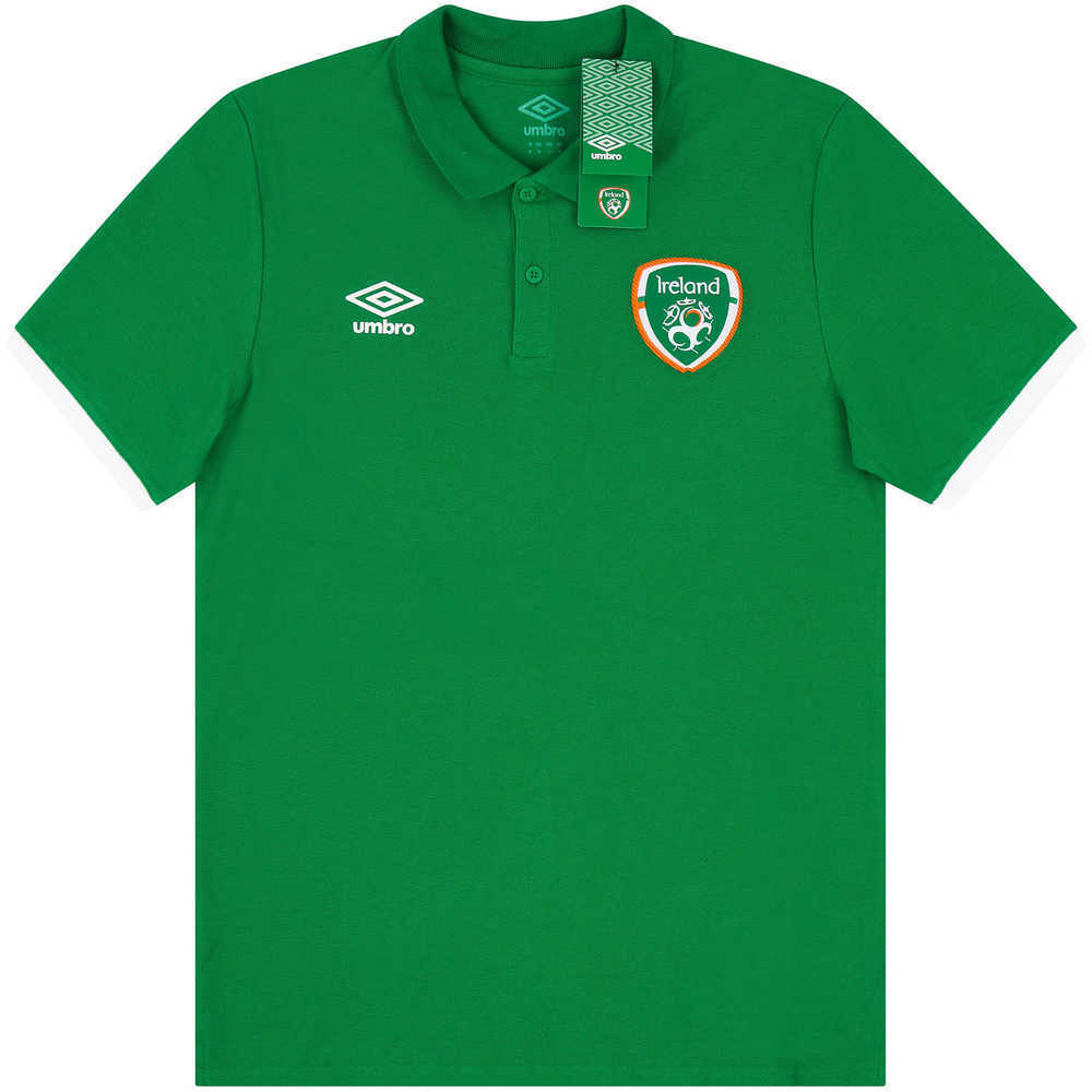 2020-21 Ireland Umbro Travel Polo T-Shirt *BNIB*