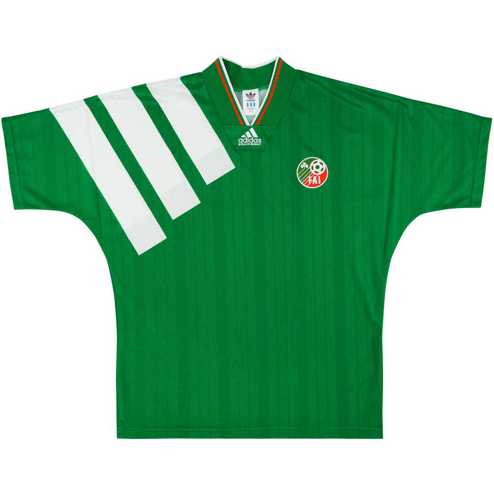 1992-93 Ireland Match Issue Home Shirt #14 (vDenmark)