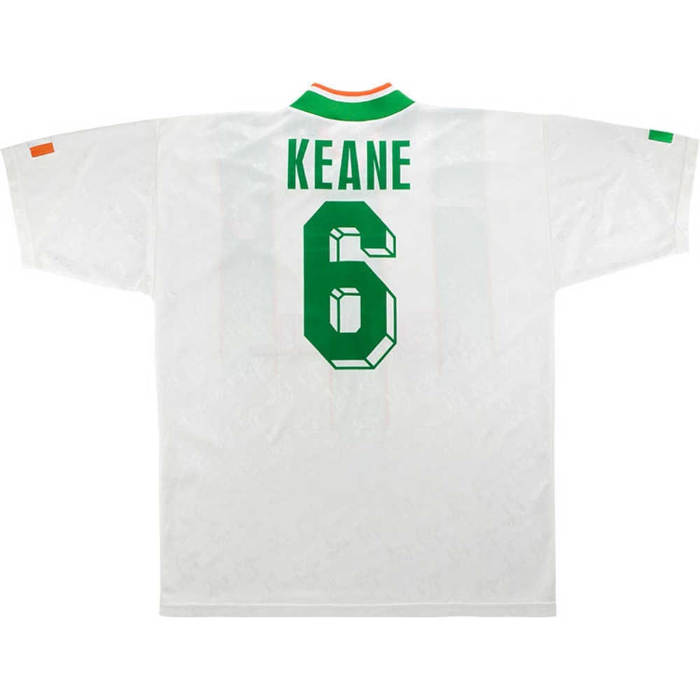 1994 Ireland Away Shirt Keane #16 (Excellent) M