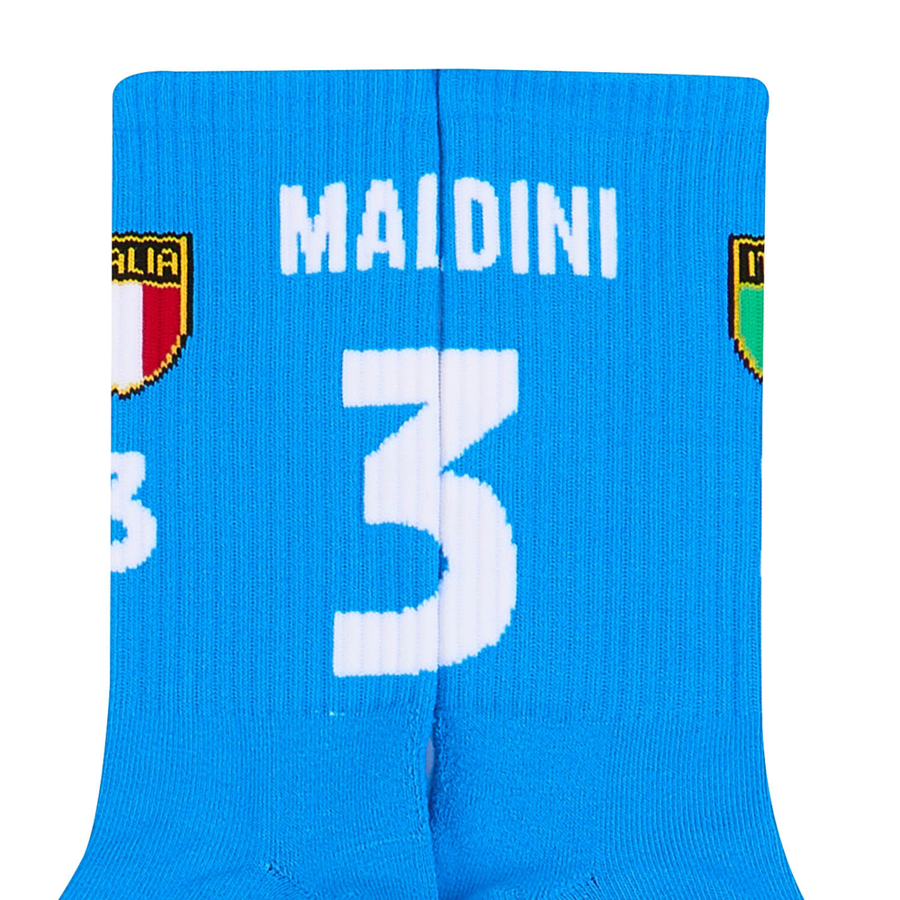 2000-01 Italy Maldini #3 Home Crew Socks *BNIB*