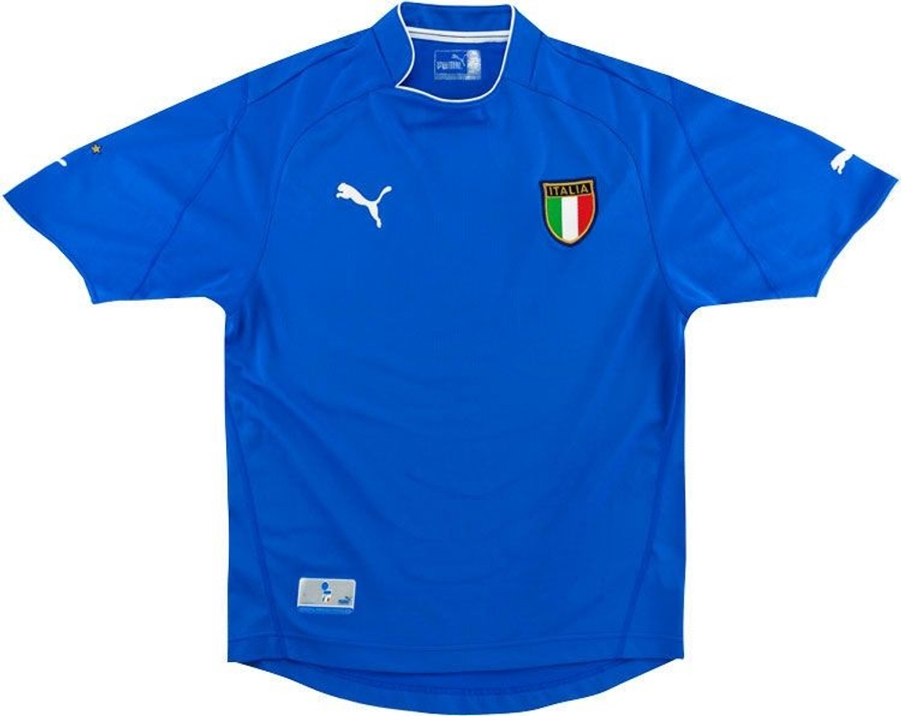 2003-04 Italy Home Shirt (Excellent) XS