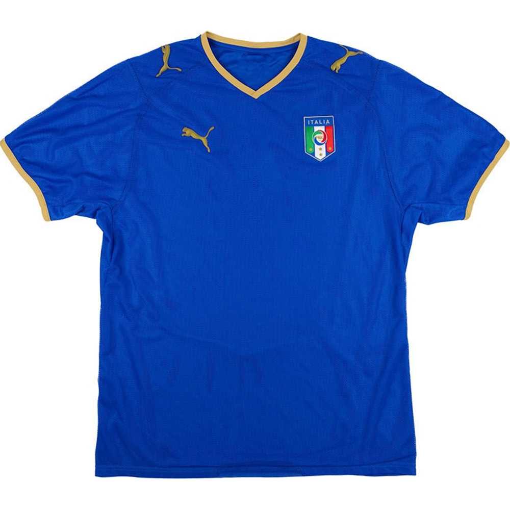 2007-08 Italy Home Shirt (Excellent) XS