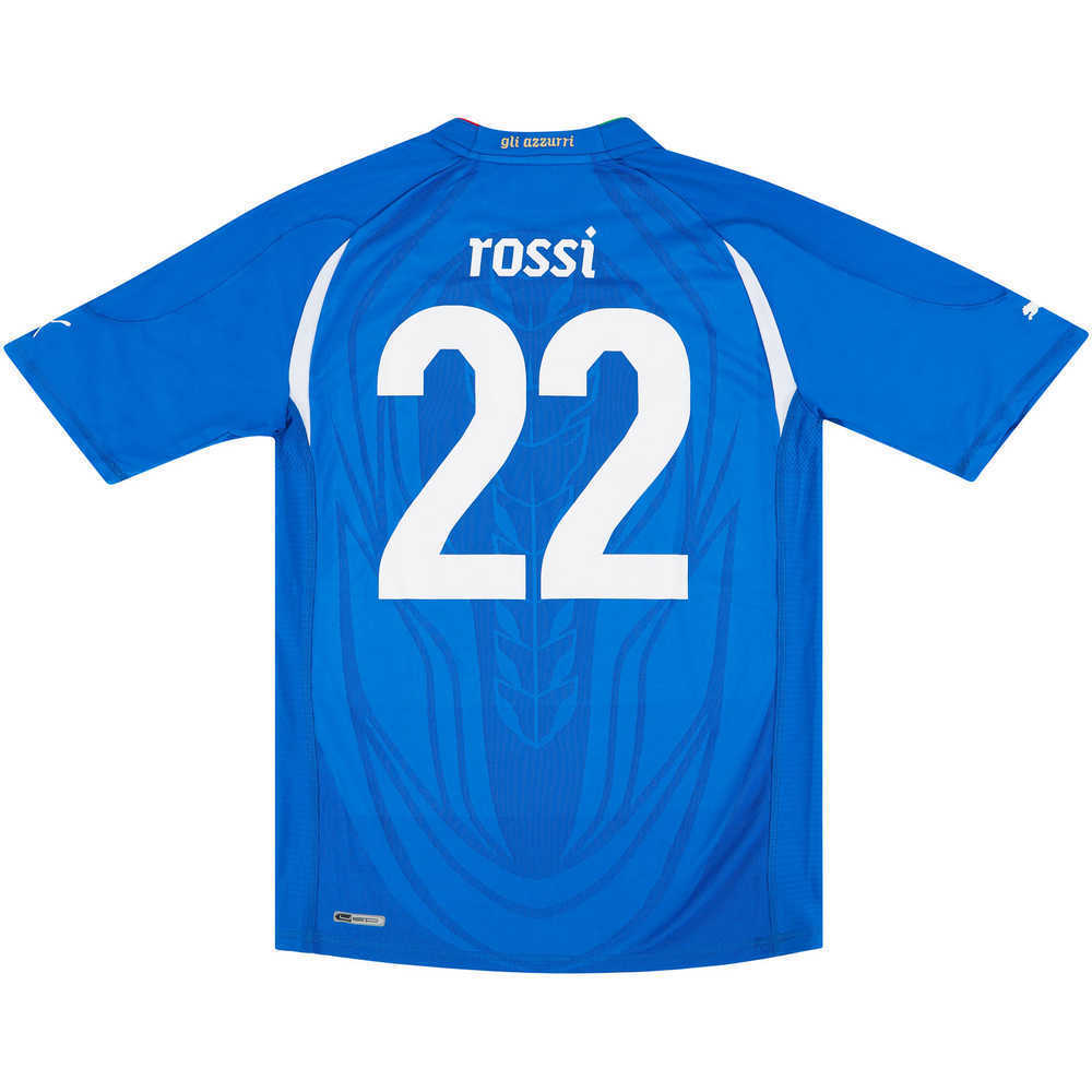 2010-12 Italy Player Issue Home Rossi #22 *w/Tags* XL