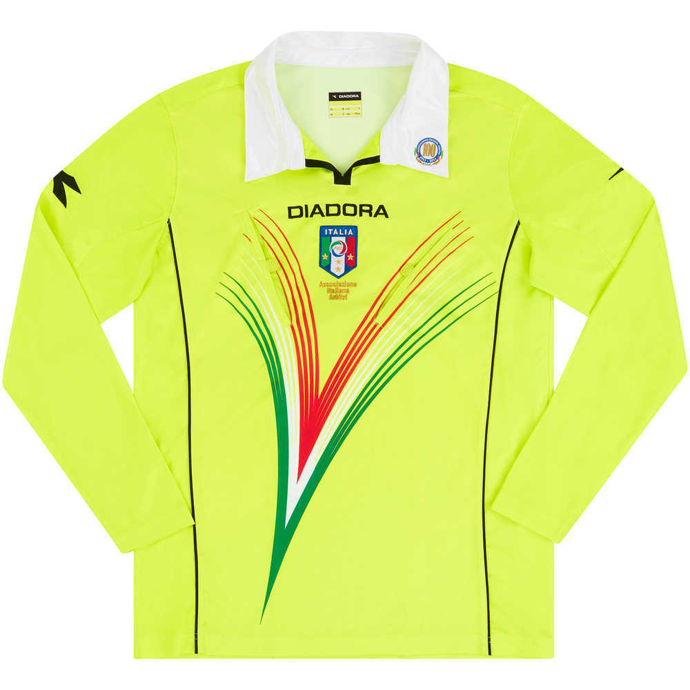 2011-12 Italy FIGC Referee Shirt (Excellent) S