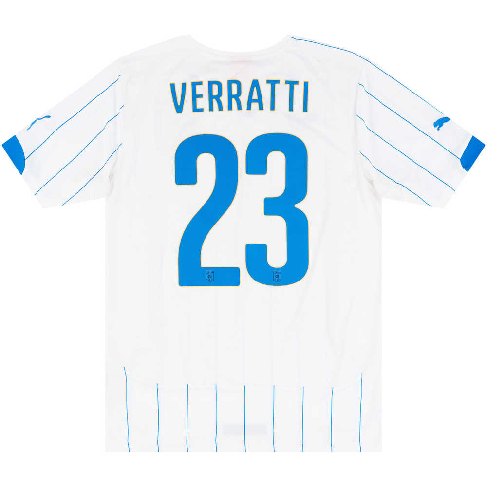 2014-15 Italy Away Shirt Verratti #23 (Excellent) M