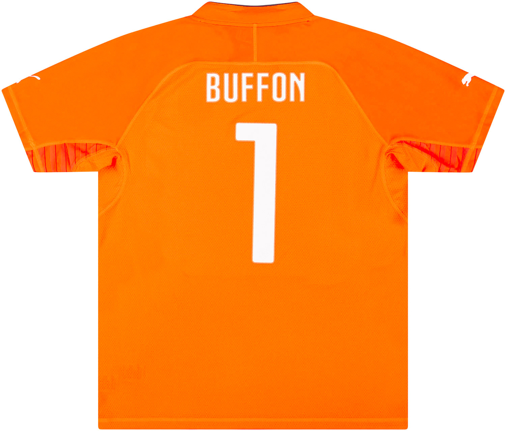 2014-15 Italy Player Issue GK Third S/S Shirt Buffon #1 *w/Tags*