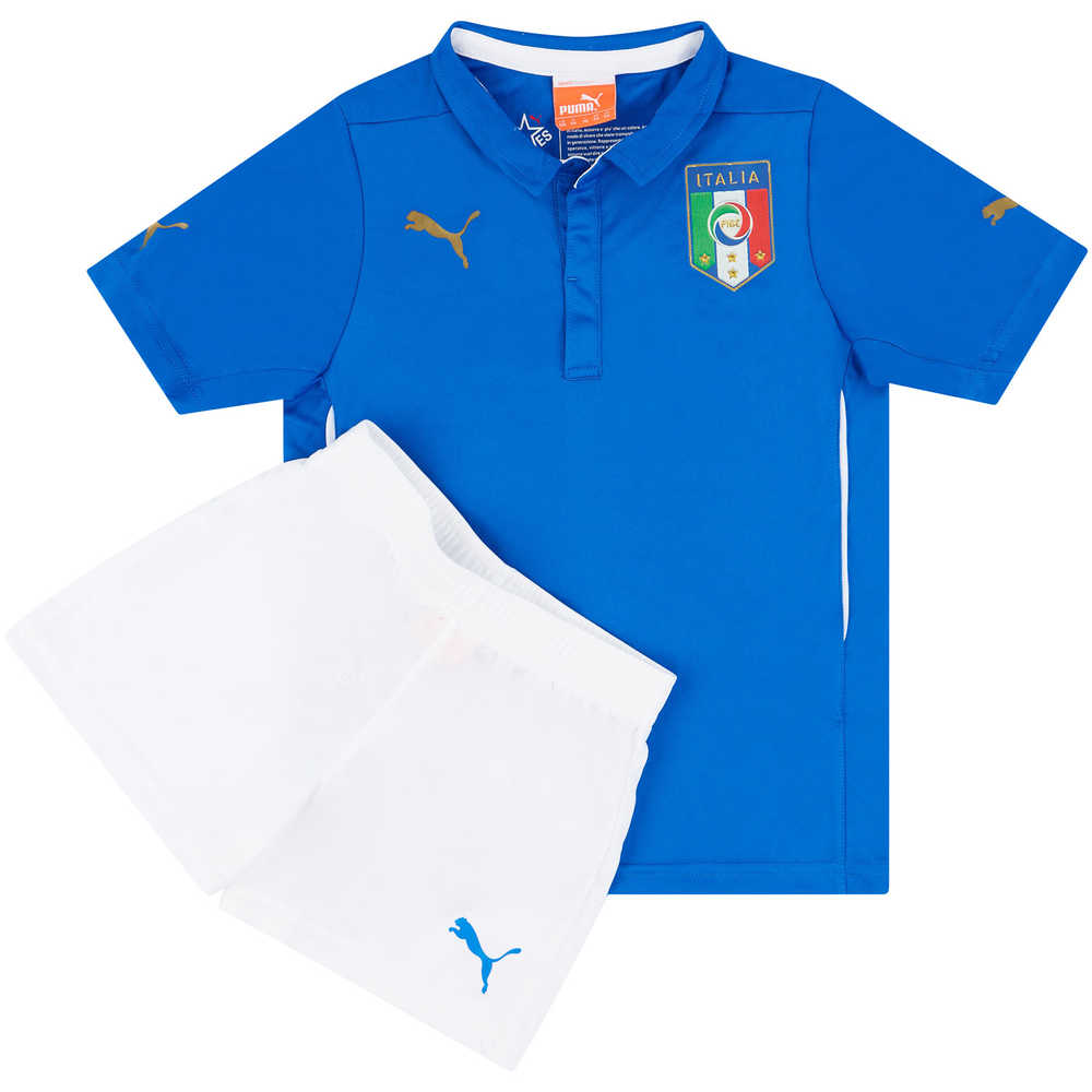 2014-15 Italy Home Shirt & Shorts Kit *BNIB* Little Kids