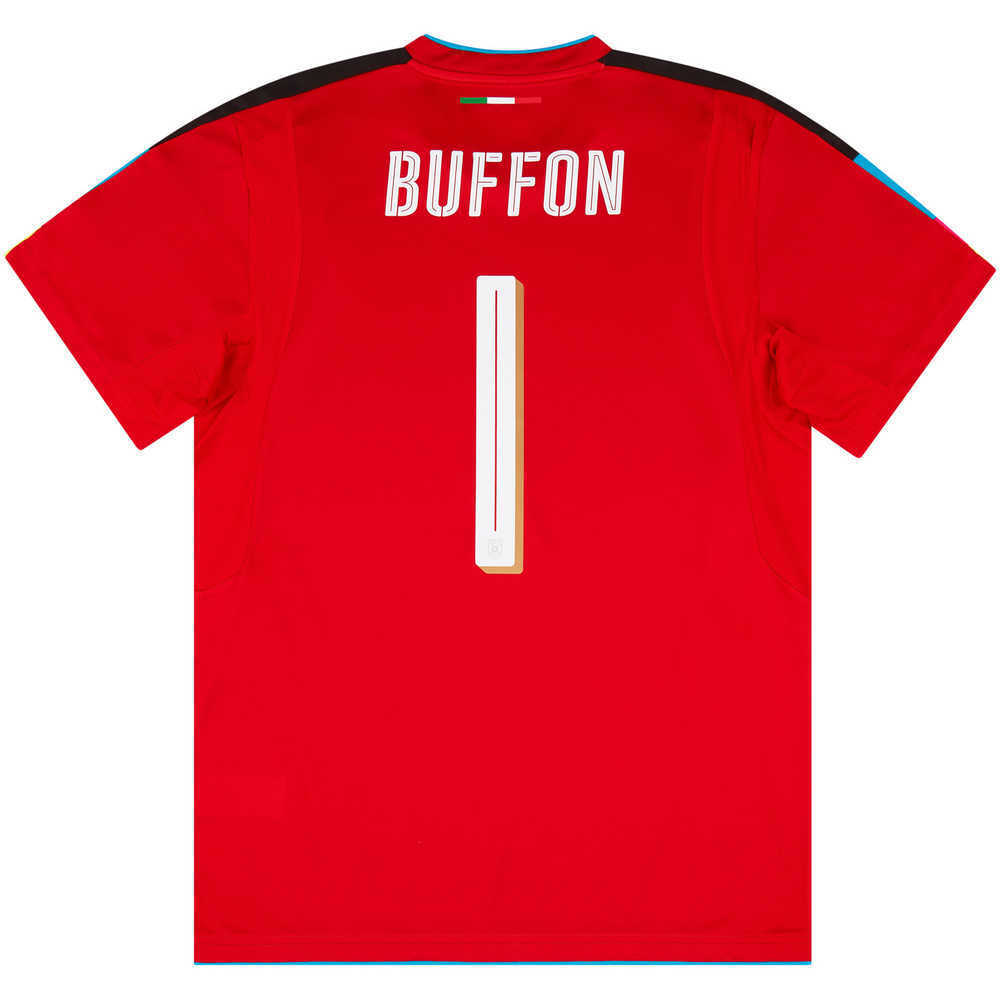 2016-17 Italy GK Third S/S Shirt Buffon #1 *w/Tags*