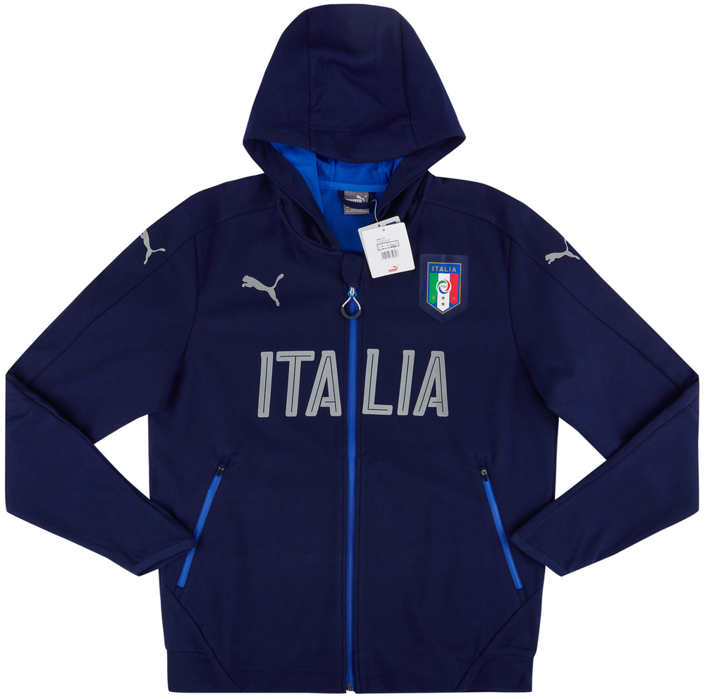 2016-17 Italy Puma Casuals Hooded Jacket *BNIB*-Italy Jackets & Tracksuits Training Hoodies & Sweat Tops