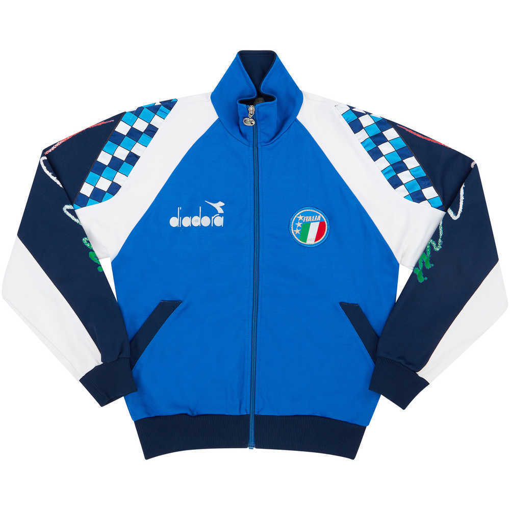 1990-92 Italy Diadora Track Jacket (Very Good) M