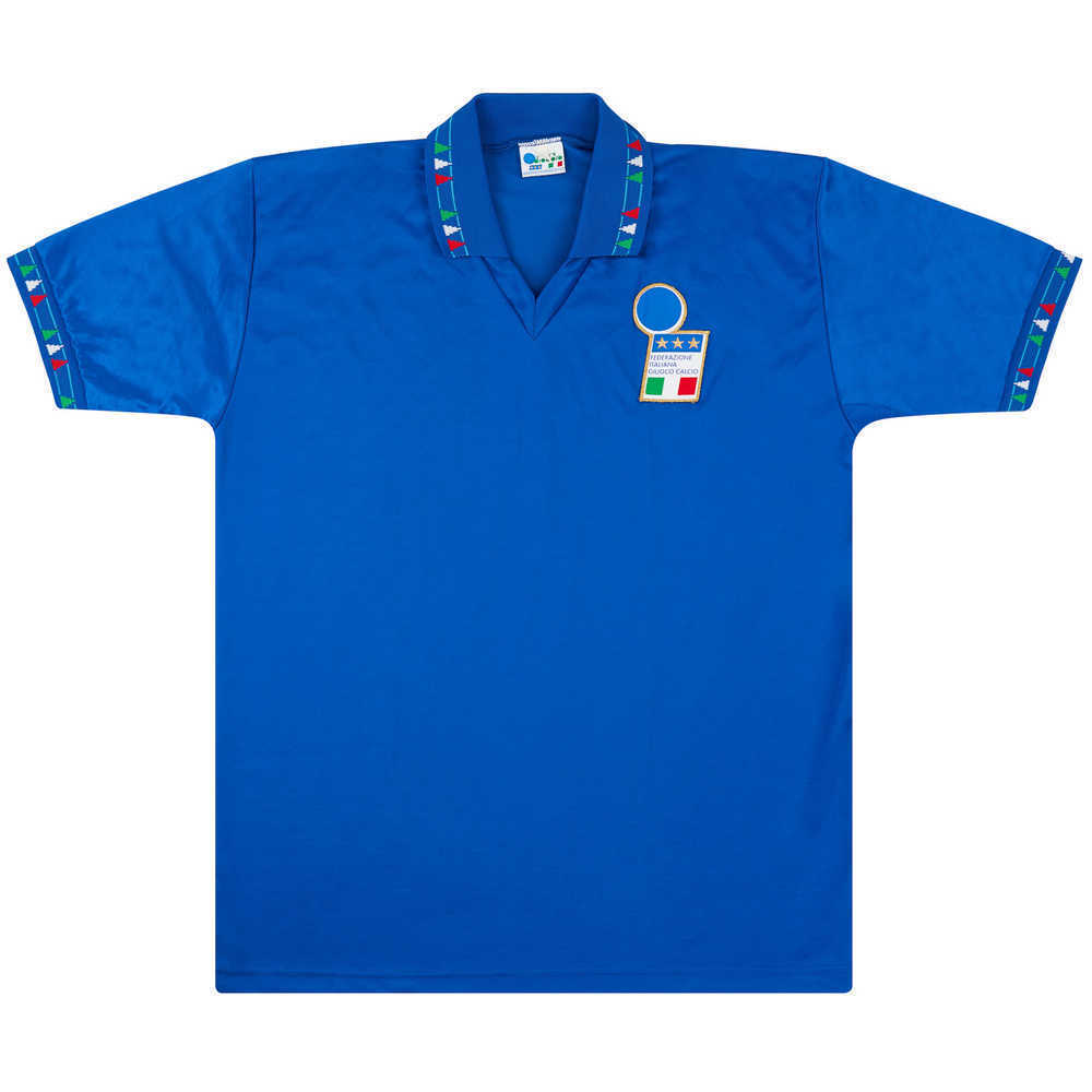 1992-93 Italy Match Issue Home Shirt #8 (Di Biagio)