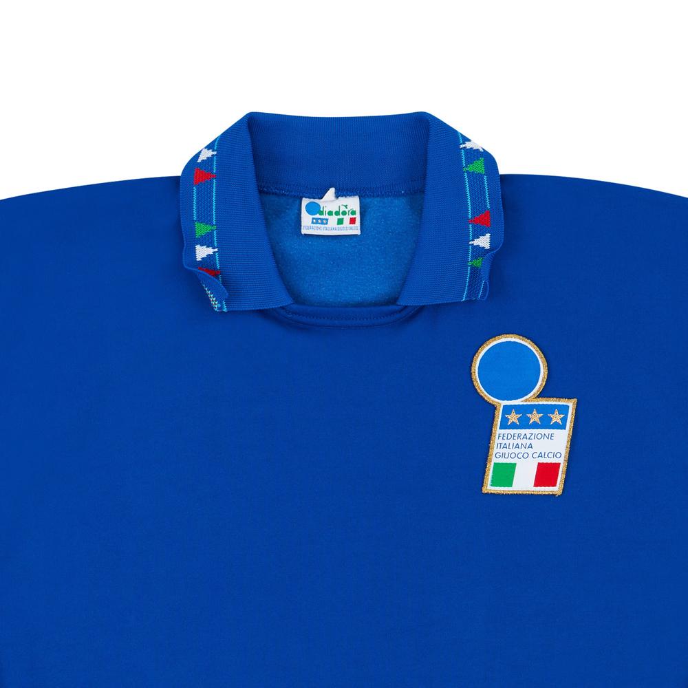 1992-93 Italy Match Issue Home L/S Shirt #18-Roberto Baggio European & Other World Clubs Italy Euro 2020 New Products