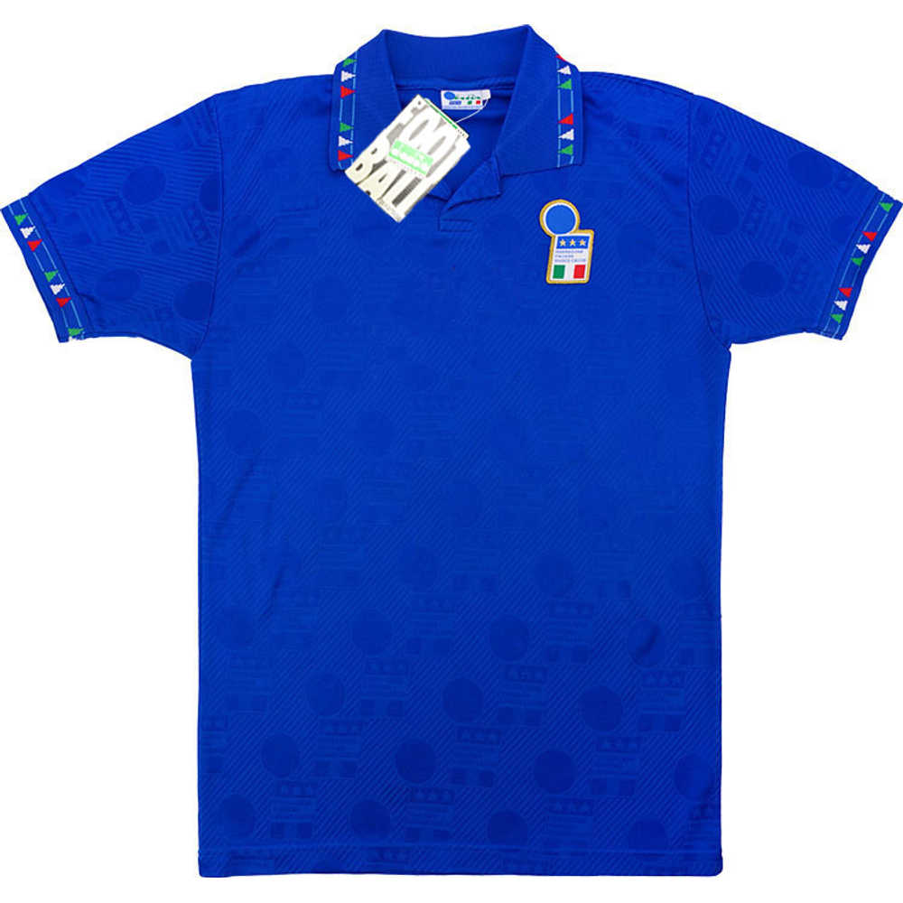 1994 Italy Home Shirt #10 (Baggio) *w/Tags* S