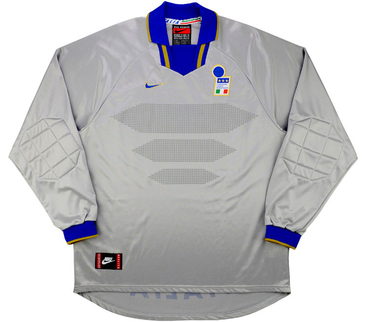 Classic Football Shirts Euro 96 Italy Home Del Piero #14 Bucket Hat Blue