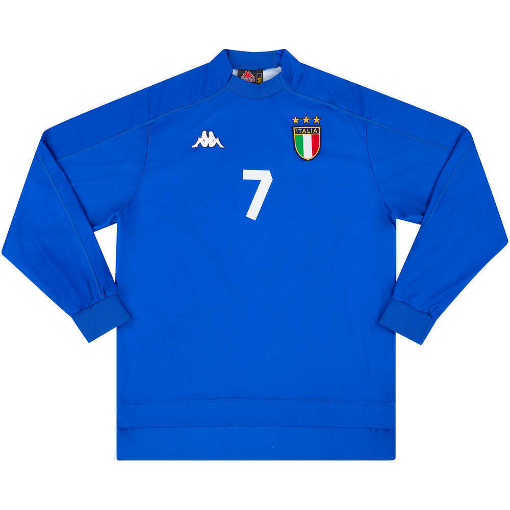 1998-99 Italy Match Issue Home L/S Shirt #7