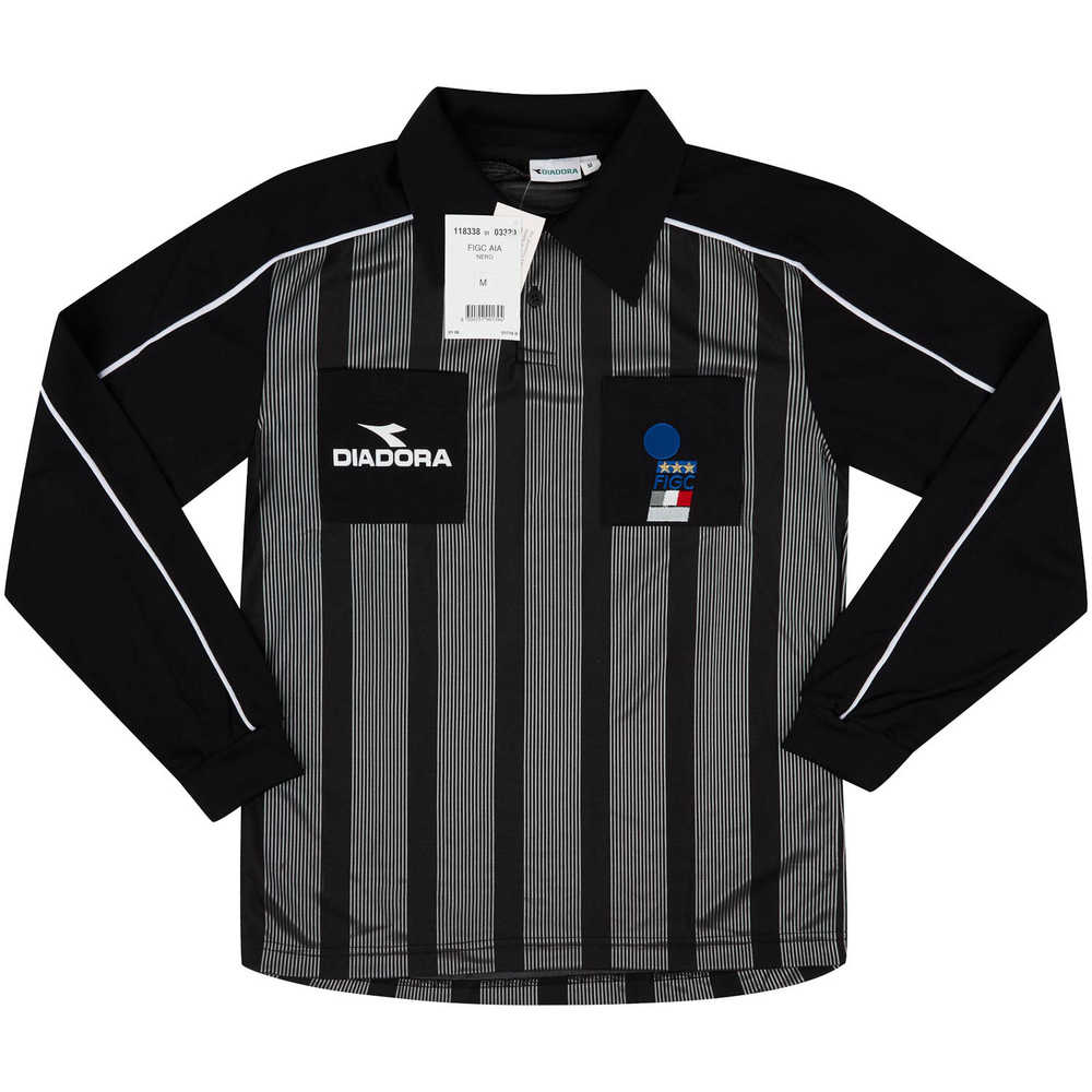 1999-02 Italy FIGC Referee L/S Shirt *BNIB* M