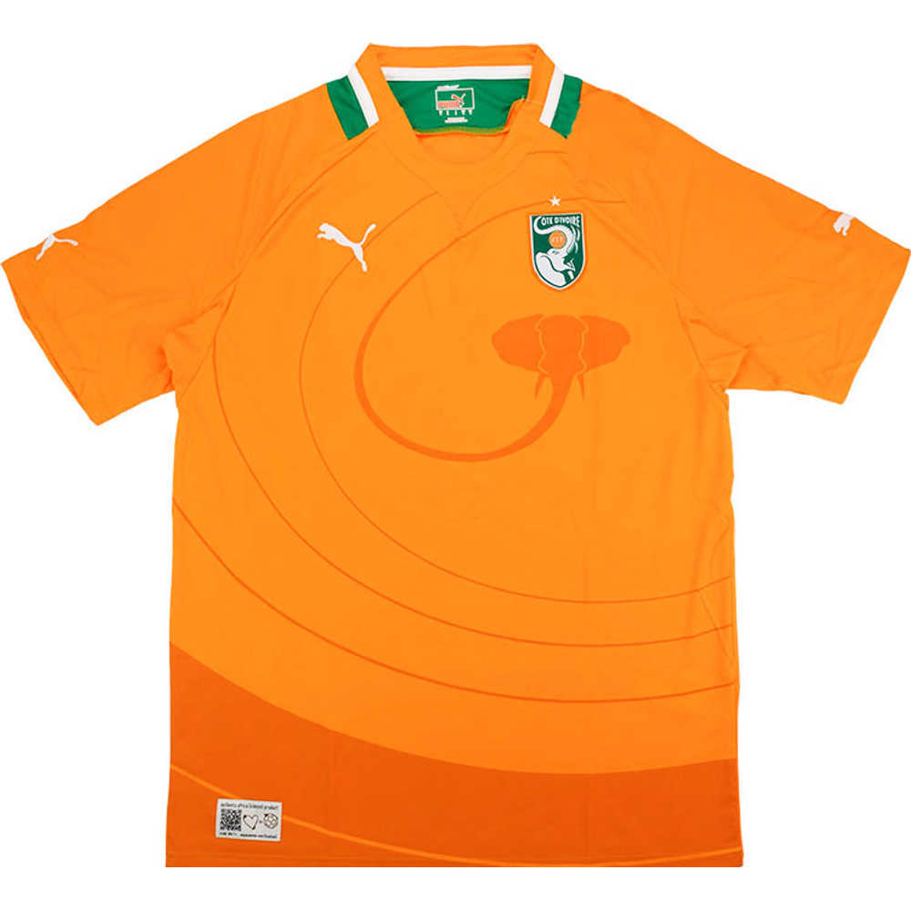 2011-13 Ivory Coast Home Shirt (Excellent) S