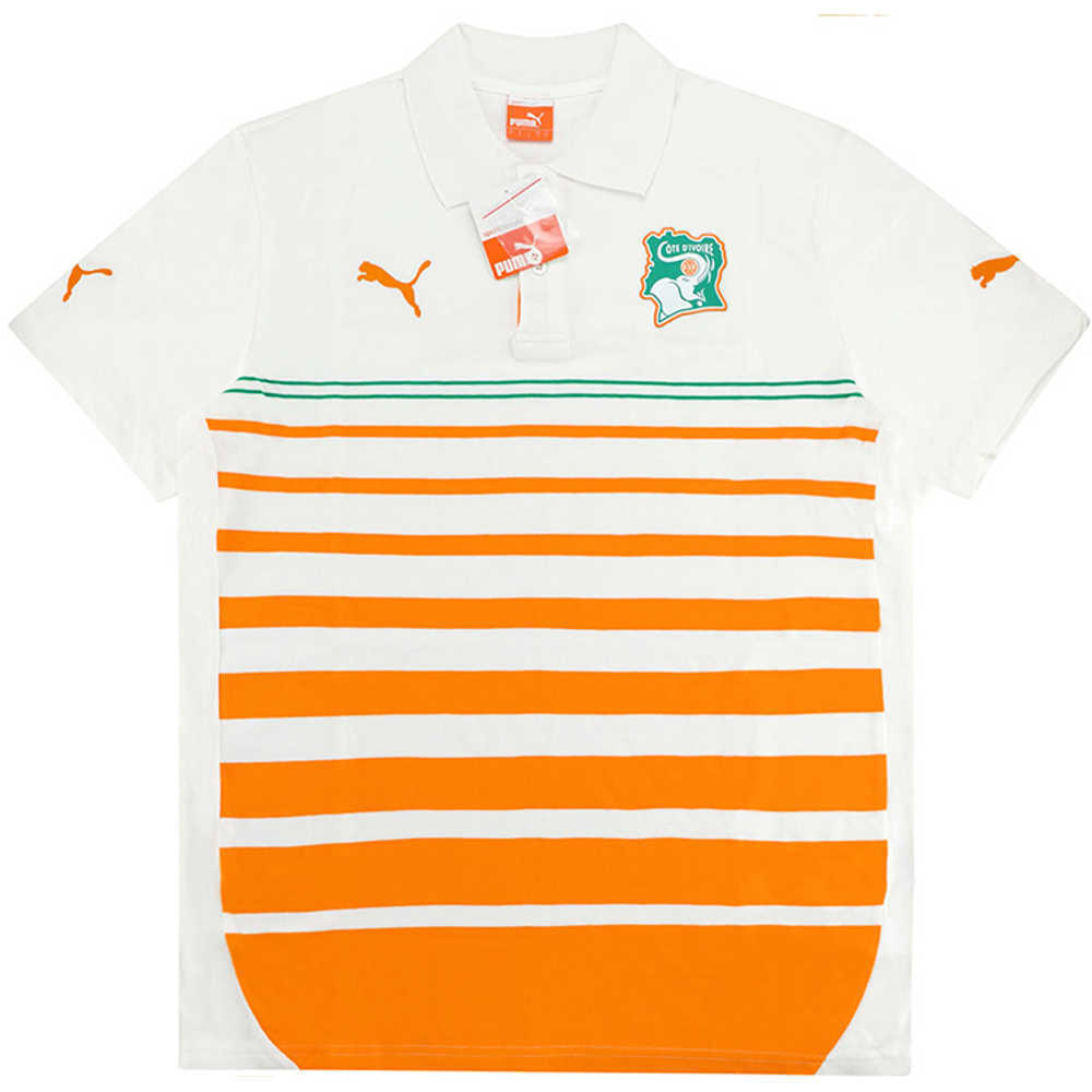 2014-15 Ivory Coast Puma Polo T-Shirt *w/Tags* L