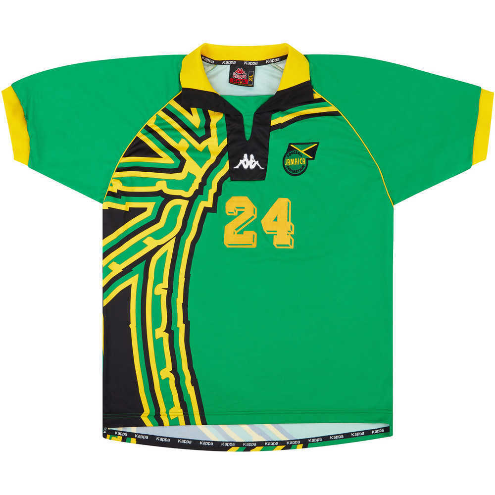 1999 Jamaica Match Issue Away Shirt #24 (v Sweden)