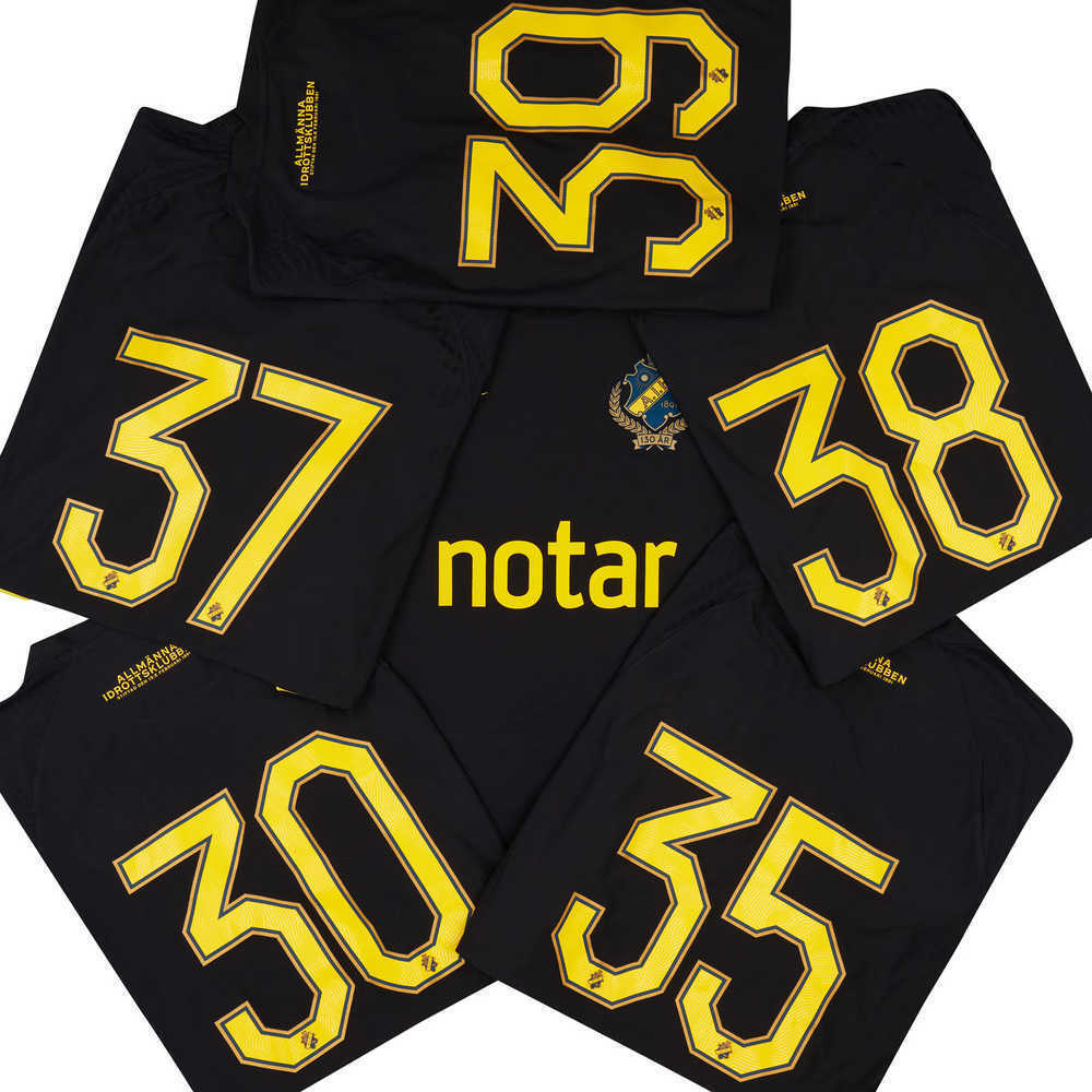 2021 AIK Stockholm Player Issue Vaporknit Home Shirt # (Excellent)