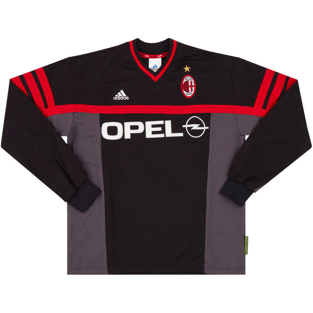 2000-02 AC Milan Player Issue Training L/S Shirt *As New* Y