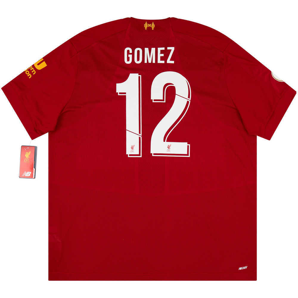 2019-20 Liverpool Home Shirt Gomez #12 *w/Tags* XXL