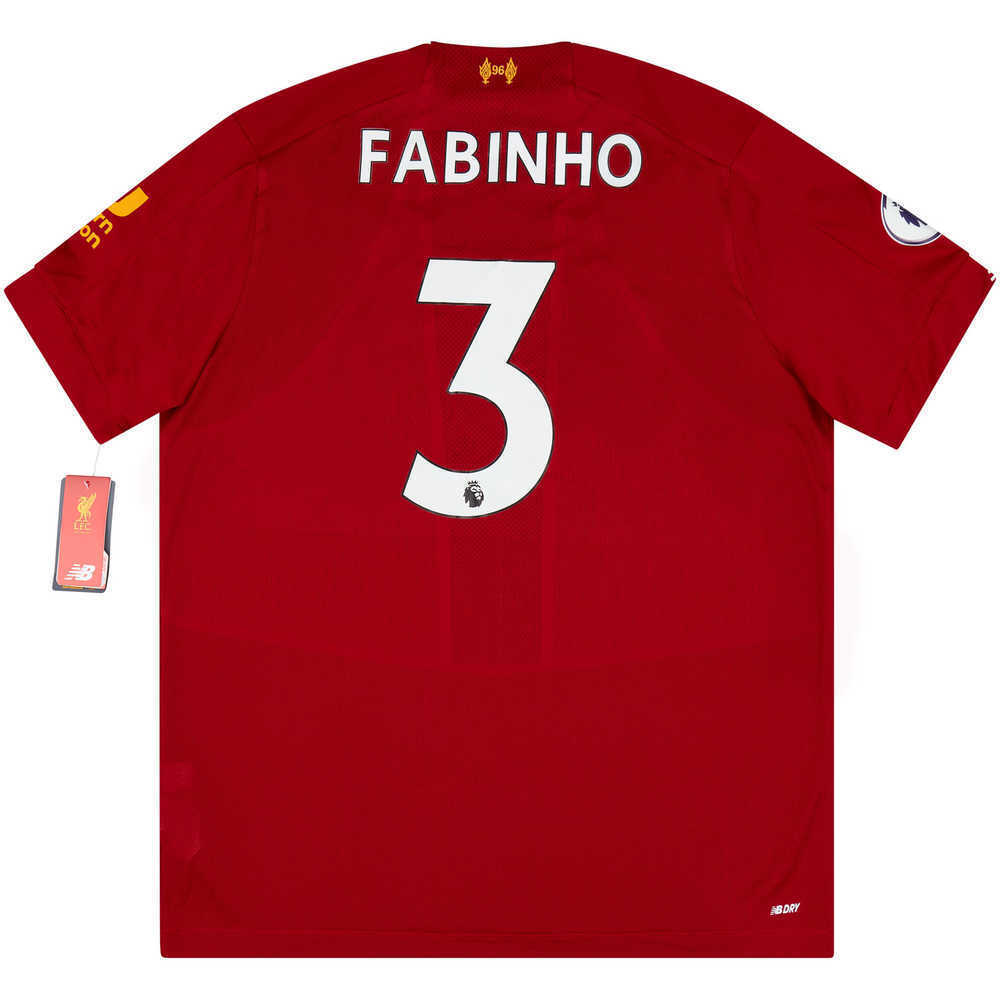 2019-20 Liverpool Home Shirt Fabinho #3 *w/Tags* XL
