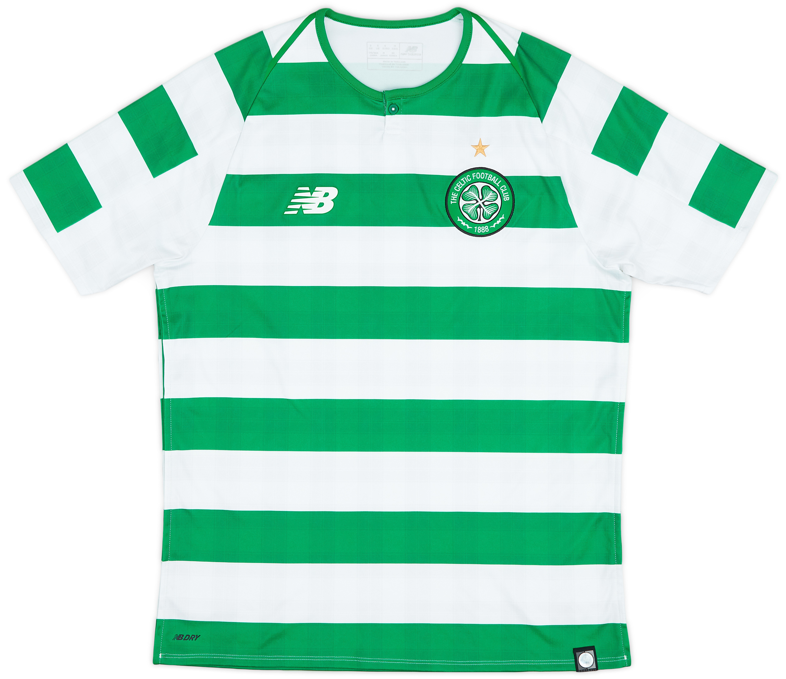 2018-19 Celtic Home Shirt - 9/10 - ()