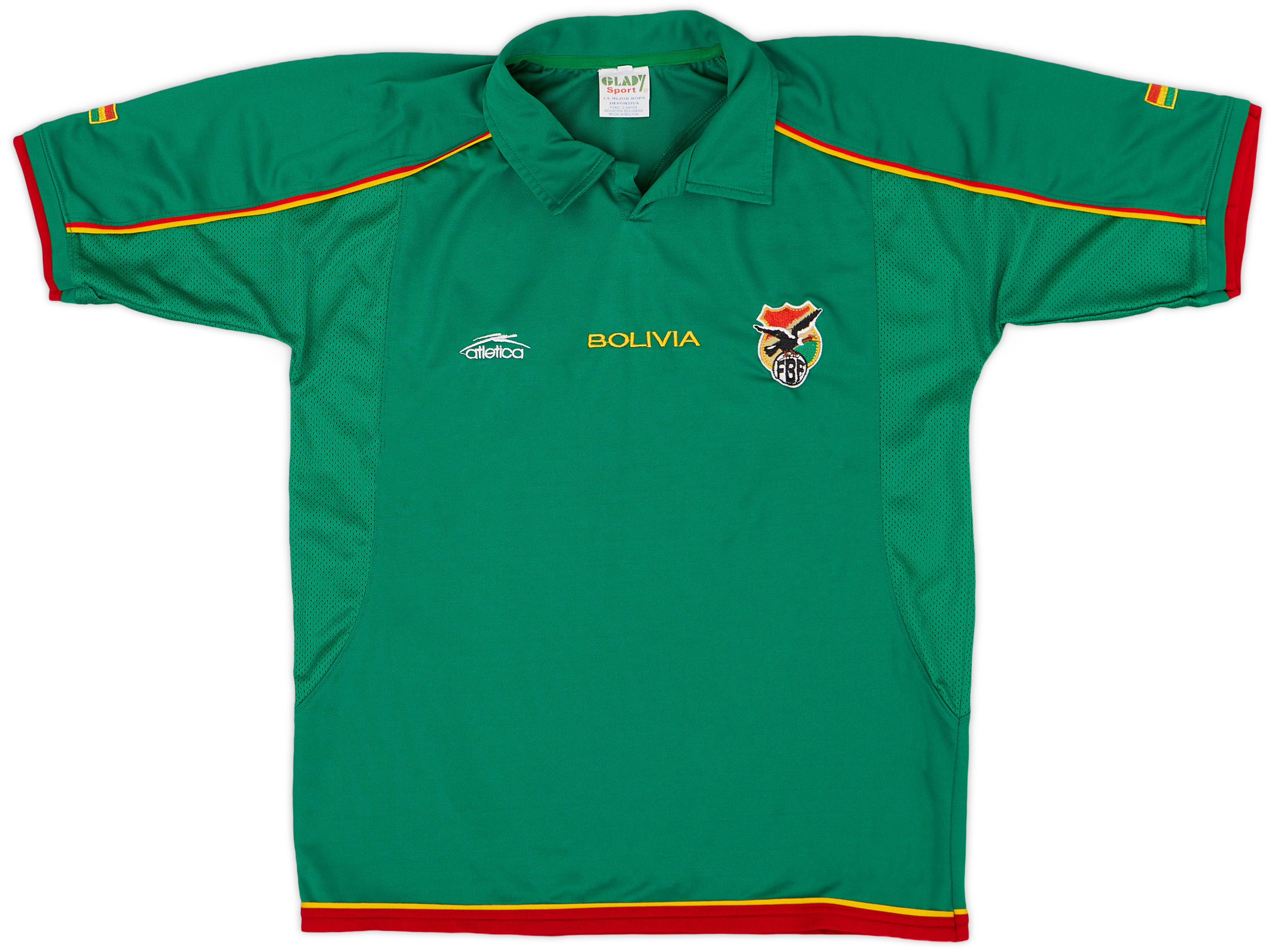 2004 Bolivia Home Shirt - 9/10 - ()